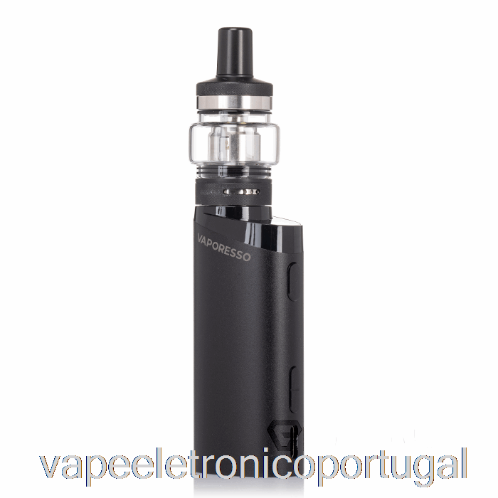 Vape Eletrônico Vaporesso Gen Fit 40 Starter Kit Meia-noite Preto